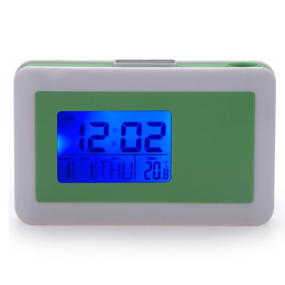 Promotion Gifts Muti-function Digital  LCD Screen Wall Projection Alarm Clock