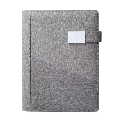 Loose Leaf Notebook with 16GB USB Flash Drive and Power Bank