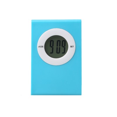 Colorful Mini Portable Digital Clock with Clip for Promotional Gift