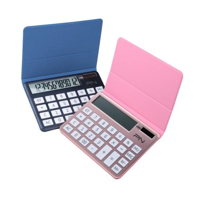 Hanyu All Metal Frame High End 12 Digit Office Desktop Calculator